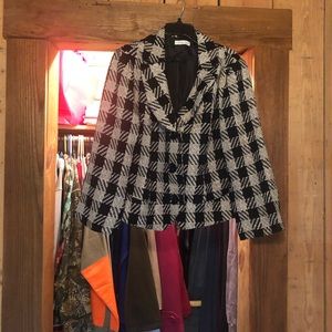 Black and beige/taupe jacket